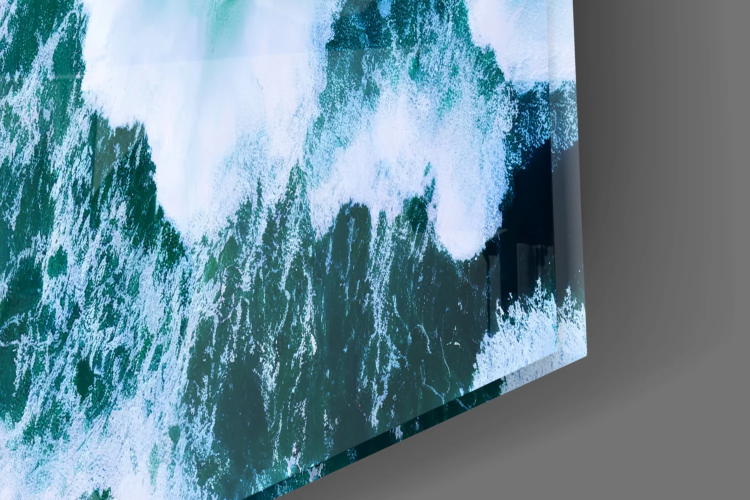 Waves Glass Wall Art - Image 7